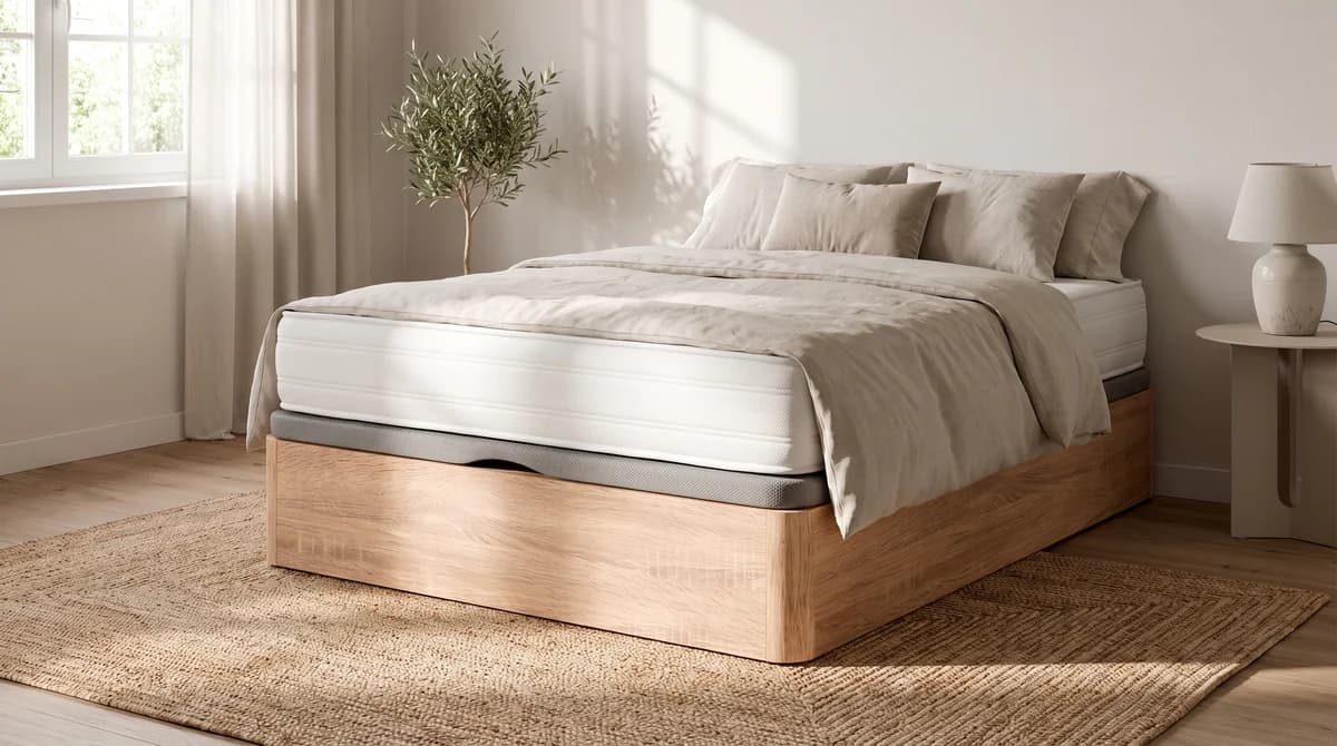 Luxe Stauraumbett Artic