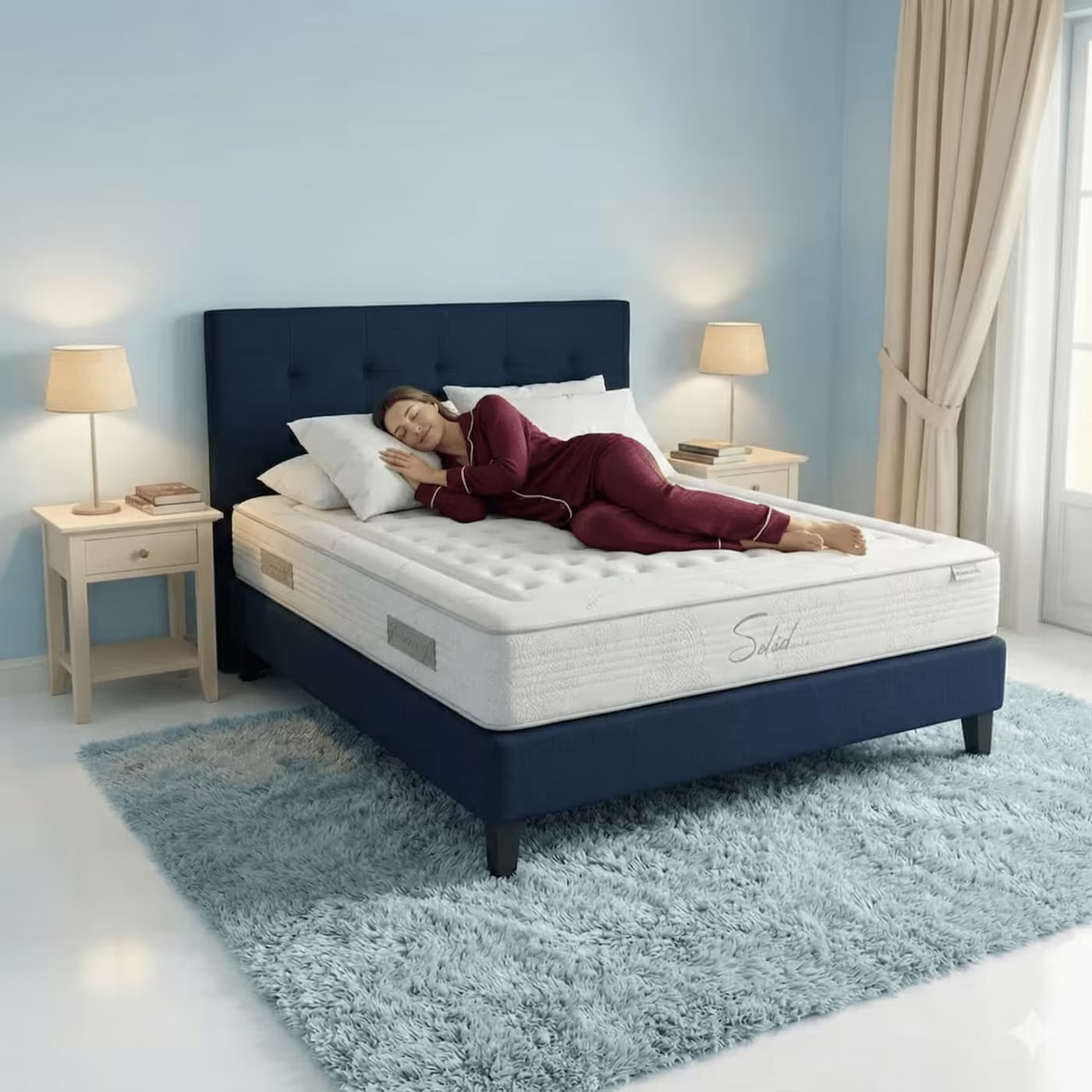 Detalle tecnología Cooler Colchón Aura Supreme