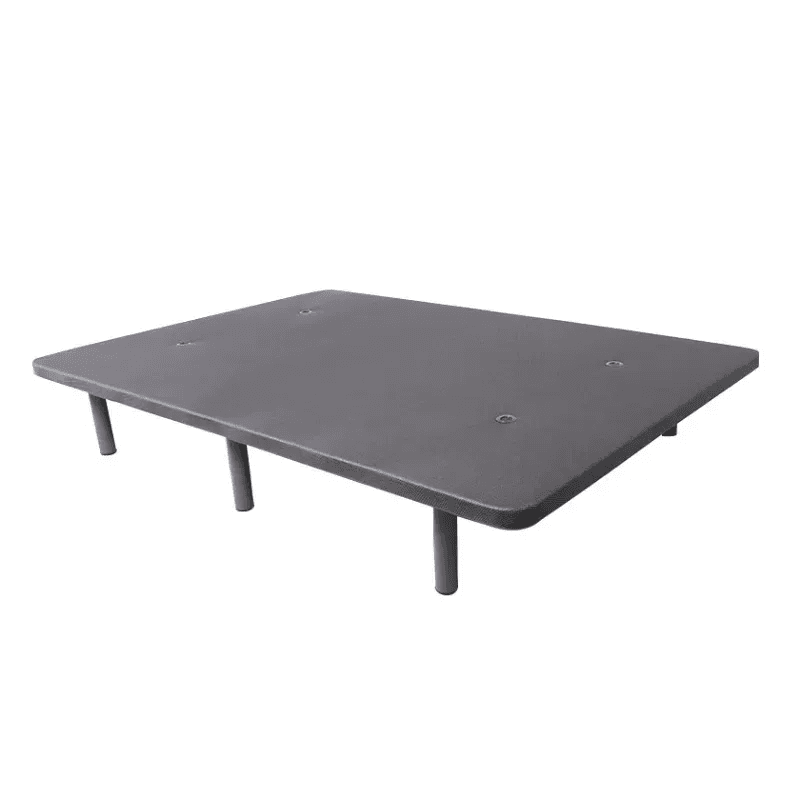 Grey upholstered bed base clearance