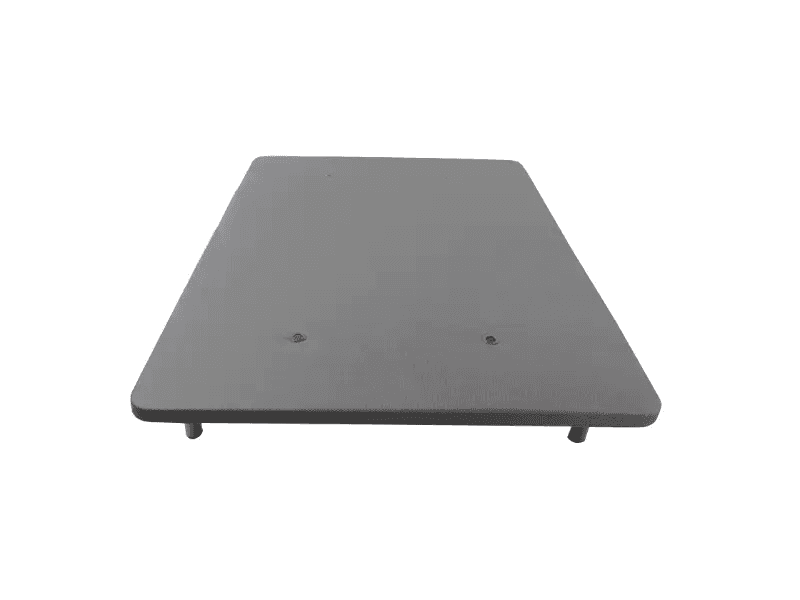 Grey upholstered bed base clearance